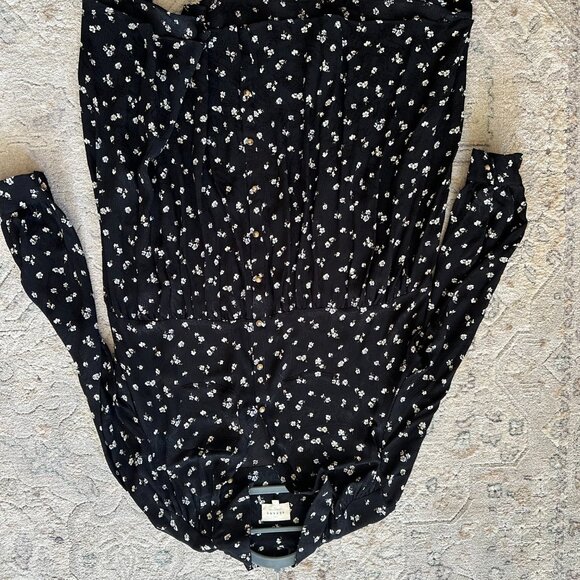 Sezane Leana Dress - Two Toned Jacquard - Picture 2 of 3